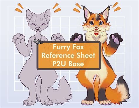 Furry Fox and Feline BASE anthro Fursona Character Creator - Etsy