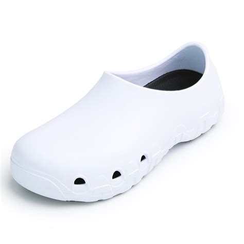 Lopsie Men's Women's Unisex Slip Resistant Work Clogs Men or Women Kitchen and Chef Shoes Safety ...