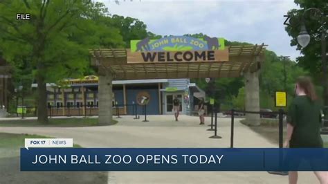 John Ball Zoo opens Friday!