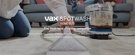 Vax SpotWash Home Duo Spot Cleaner | Remove spills, stains and pet messes | Extra-wide Cleaning ...