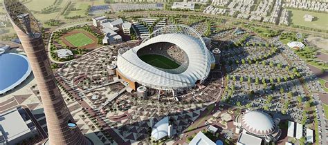 Qatar World Cup 2022 Stadium - Khalifa International Stadium - Football ...