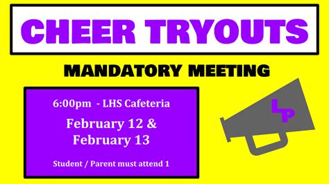 Cheer Tryouts | Lufkin Middle School