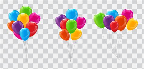 Balloon Bunch Vector Art, Icons, and Graphics for Free Download