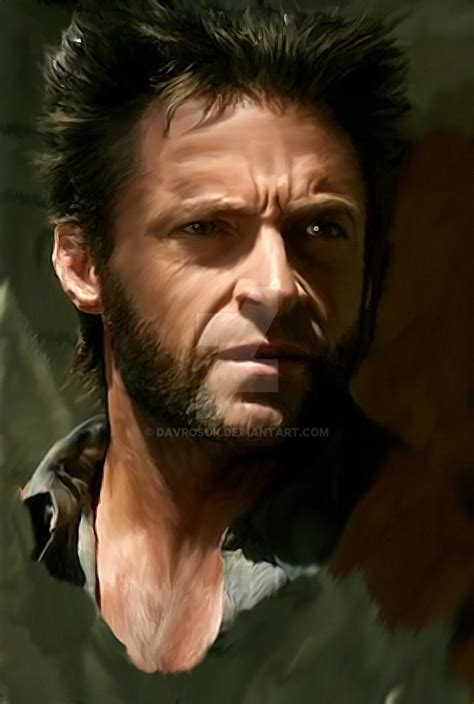 Hugh Jackman - Wolverine by davrosuk on DeviantArt