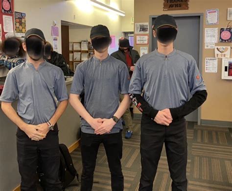 Three of the people at school showed up with their McDonald’s uniforms for twin day : r ...