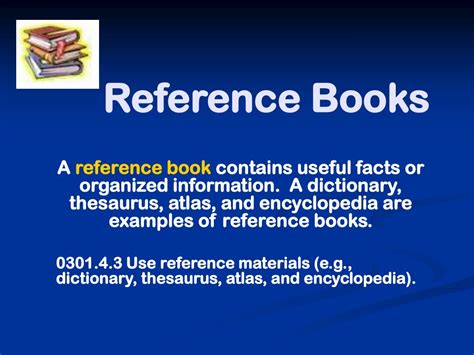 PPT - Reference Books PowerPoint Presentation, free download - ID:4741218