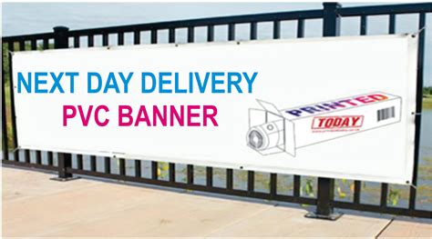 Next Day Delivery Pvc Banner - Best Quality PVC Banners - Printed Today