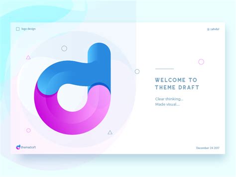 Theme Draft logo by Zahidul on Dribbble