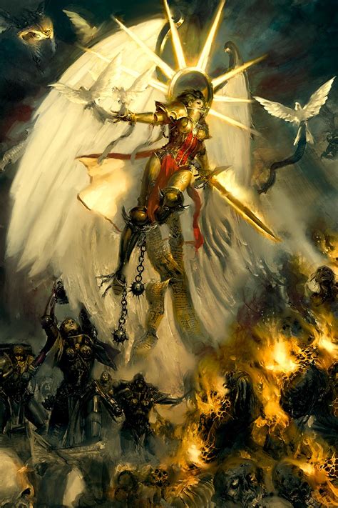 Saint Celestine – WARHAMMER ART