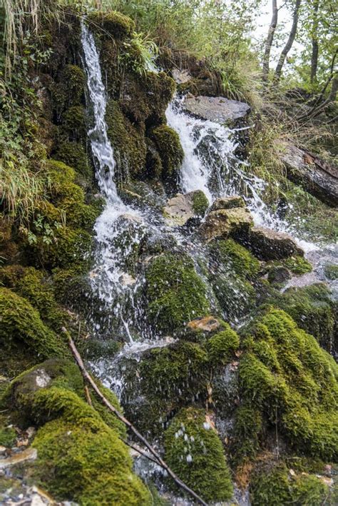 Waterfall in Theth Mountains, Albania Stock Photo - Image of rock ...