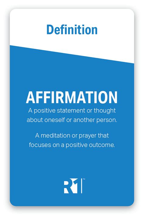 Affirmations — 5 Practices for Building Internal Strength — R1 Learning