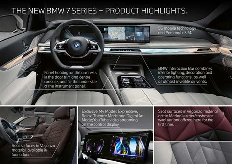 2022 Bmw 7 Series Interior Color Options