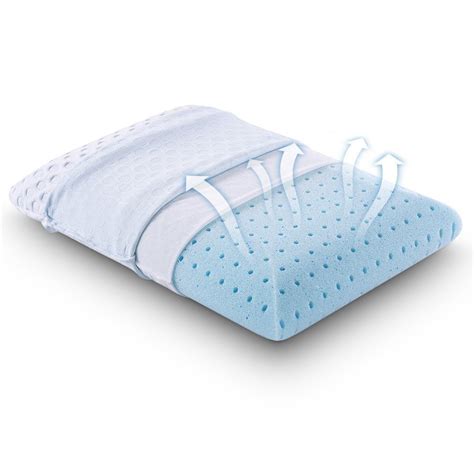 Comfort & Relax Ventilated Memory Foam Bed Pillow with AirCell Technology On Sale Just $15.99 ...