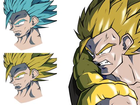 Gogeta shading by Dontmindme1999 on DeviantArt