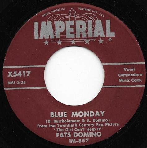 Fats Domino – Blue Monday Lyrics | Genius Lyrics