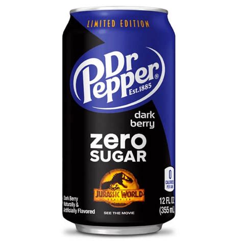 Dr Pepper Zero Sugar Dark Berry