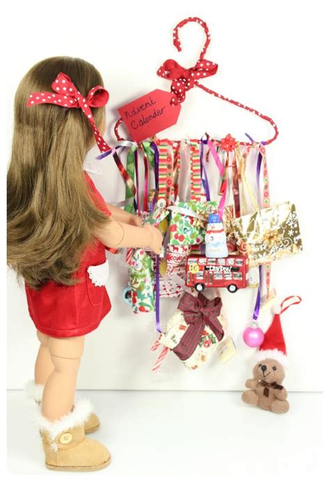 Doll Play how to make an advent calendar for dolls | Make an advent calendar, Doll crafts ...