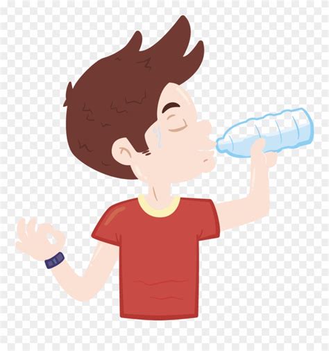 Drinking Water Health Water Ionizer - Cartoon Drinking Water Png Clipart (#446681) - PinClipart