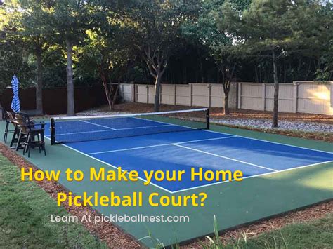 How to Make Your Home Pickleball Court (4 DIY Steps)