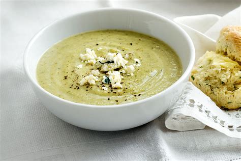 Broccoli, zucchini and blue cheese soup | Recipe | Cheese soup recipes, Cheese soup, Blue cheese