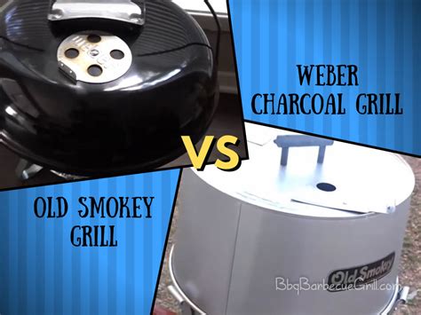 Old Smokey Grill vs. Weber Charcoal Grill - BBQ, Grill