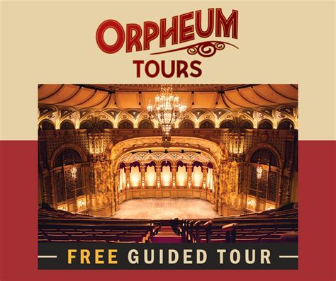 FREE ORPHEUM TOURS in Vancouver at The Orpheum