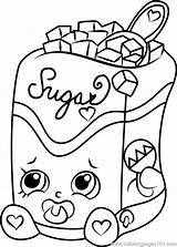 Sugar Lump Shopkins Coloring Page  Free Pages sketch template
