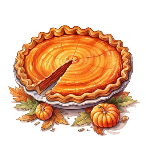 Traditional Autumn Pumpkin Pie, Happy Thanksgiving, Pumpkin Pie, Pie ...