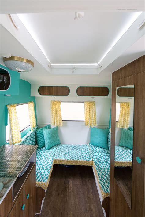 Before & After Photos of Our Restored Vintage Caravan | Vintage caravan interiors, Caravan ...