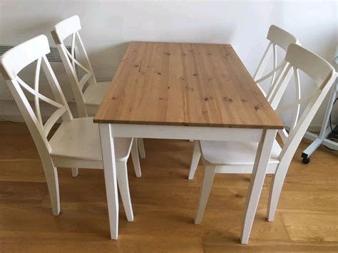 IKEA DINING TABLE LERHAMN | in Woodford, London | Gumtree