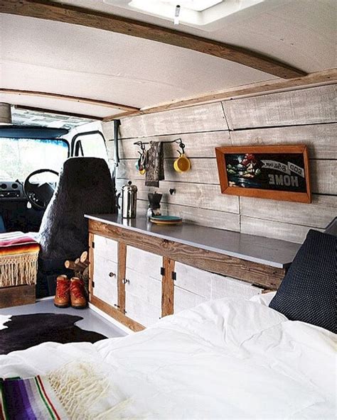 The Best DIY Camper Interior Ideas You Can Try Right Now No 36 – DECOOR | Campervan interior ...