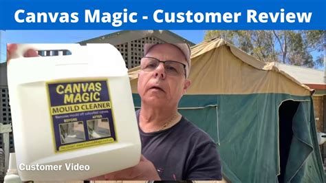 Canvas Magic Mould Cleaner - REVIEW. Does it Work? - YouTube