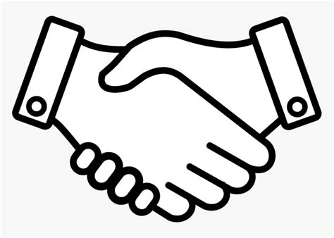 Handshake 002 Clip Arts - Shake Hand Icon Png, Transparent Png - kindpng