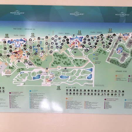 Moon Palace Cancun Resort Map - Maping Resources