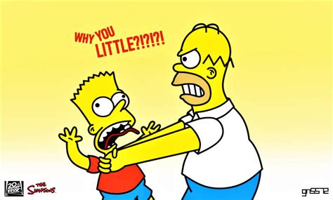 The Simpsons - Why You Little?!?!?!?! by GN5572DoesArts on DeviantArt