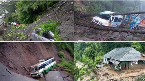 Himachal Pradesh: Several Areas Reel Under Monsoon Fury; Over 30 Dead ...