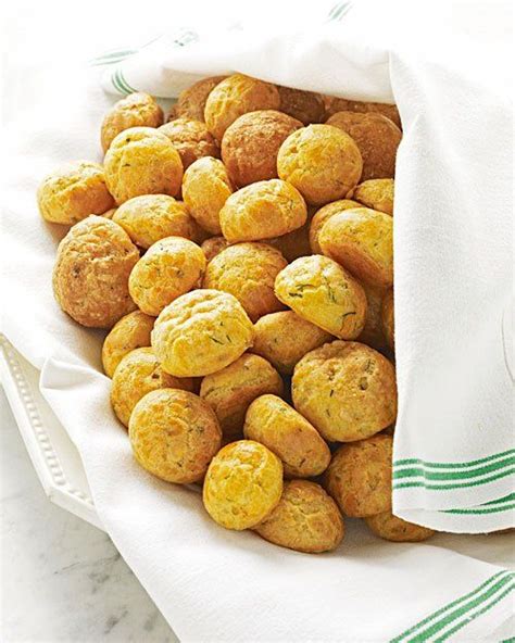 Herbed Gougeres | Recipe | Gougeres recipe, Recipes, Martha stewart recipes