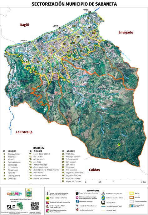 Mapas | Galerías | Municipio de Sabaneta