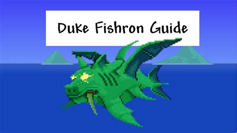 Duke Fishron Classic/Expert mode Guide: How to summon - Fight Tips - Terraria - YouTube