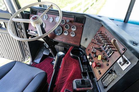 1984 Peterbilt 362 | Truck interior, Semi trucks interior, Peterbilt trucks