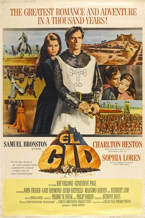 El Cid (1961) #films #movies #posters #1961 #60s #HighRes #HR #epic (With images) | Classic ...