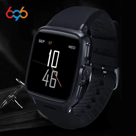 696 Z01 smart watch Android metel 3G smartwatch 5MP camera heart rate monitor Pedometer WIFI GPS ...