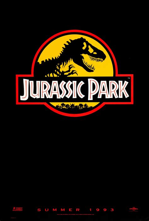 Jurassic Park (#1 of 3): Mega Sized Movie Poster Image - IMP Awards