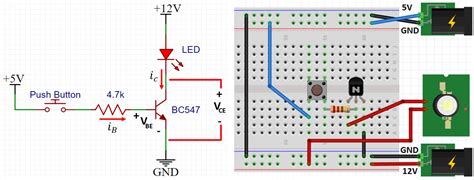 BC547 NPN Transistor As A Switch Arduino Example With LED, 59% OFF