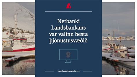 Netbanki - Landsbankinn þinn - YouTube