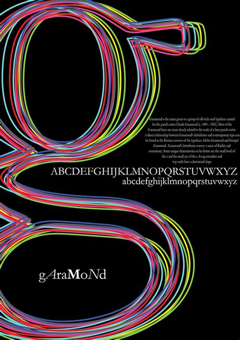 Garamond Poster on Behance