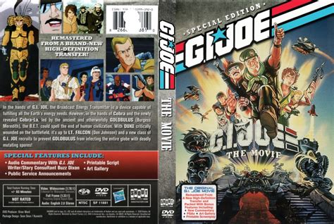 G.I. Joe The Movie - TV DVD Scanned Covers - G I Joe The Movie 1987 ...