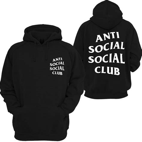 Anti Social Social Club Mind Games Hoodie by KoolCustoms on Etsy