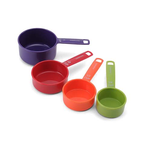 Farberware Color Measuring Cup Set Easy Read, Lightweight Plastic, Multicolor 24131147816 | eBay