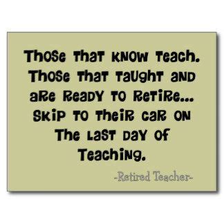 Funny Teacher Retirement Quotes - ShortQuotes.cc